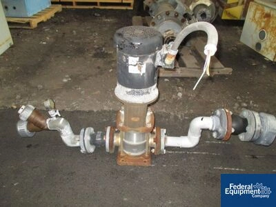 Grundfos Vertical Centrifugal Pump, Model CRN-10, 3 HP