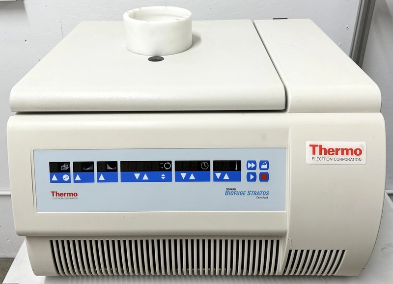 Thermo Sorvall Contifuge Stratos Refrigerated Benchtop Continuous Flow Centrifuge System 208 Volt