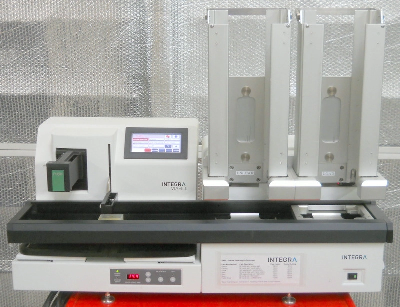 Integra Biosciences ViaFill Microplate Reagent Dispenser with Stacker