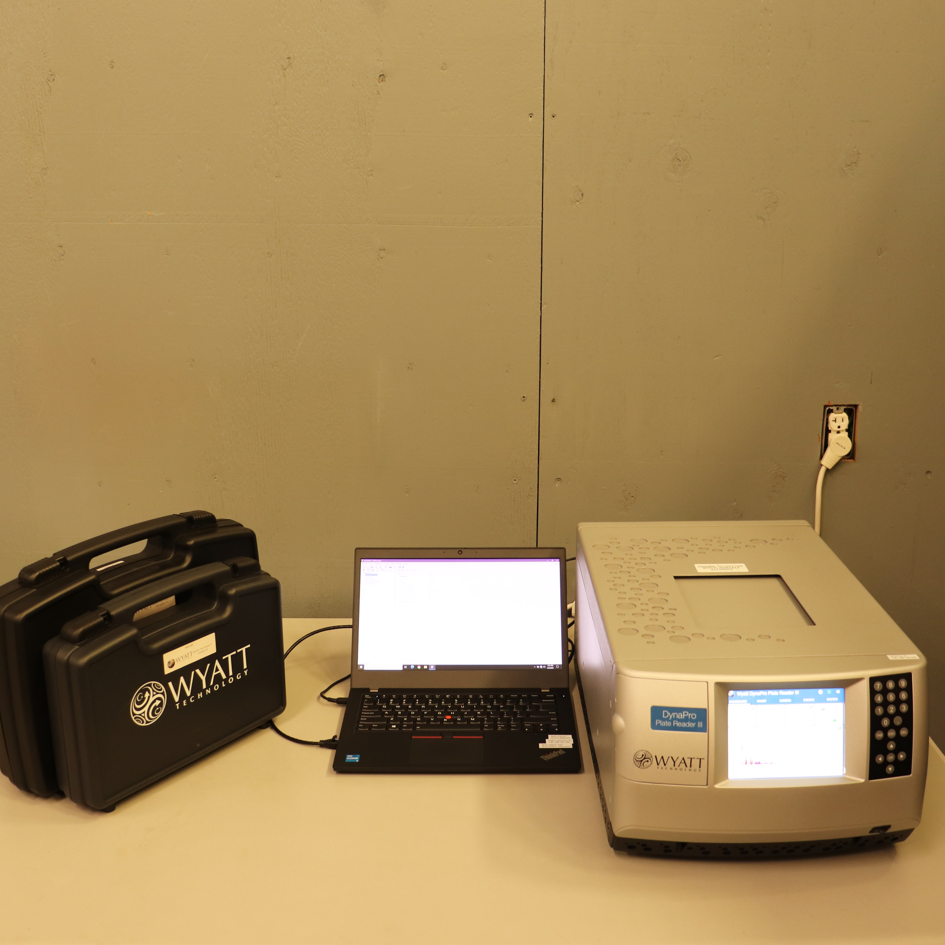 Wyatt DynaPro PlateReader III DLS Dynamic Light Scattering  WPR3-01