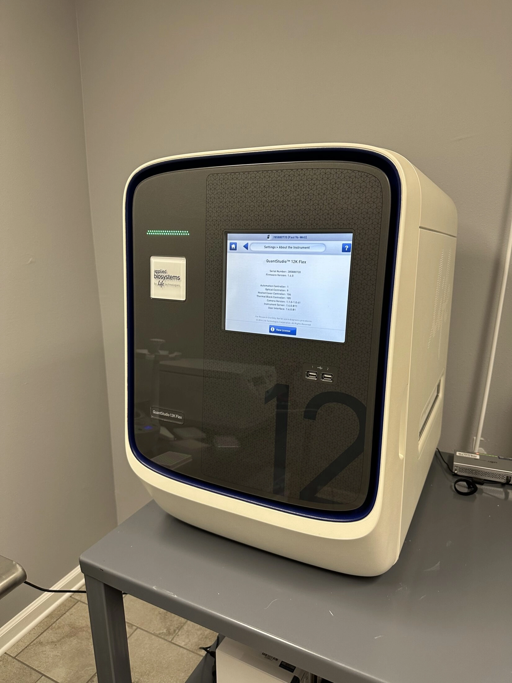 Thermo QuantStudio 12K Flex Real-Time PCR System, OpenArray block