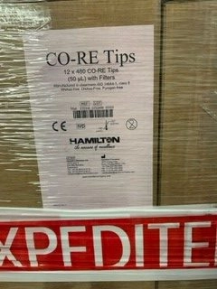 Hamilton Tips CO-RE 50&mu;l Part #235948