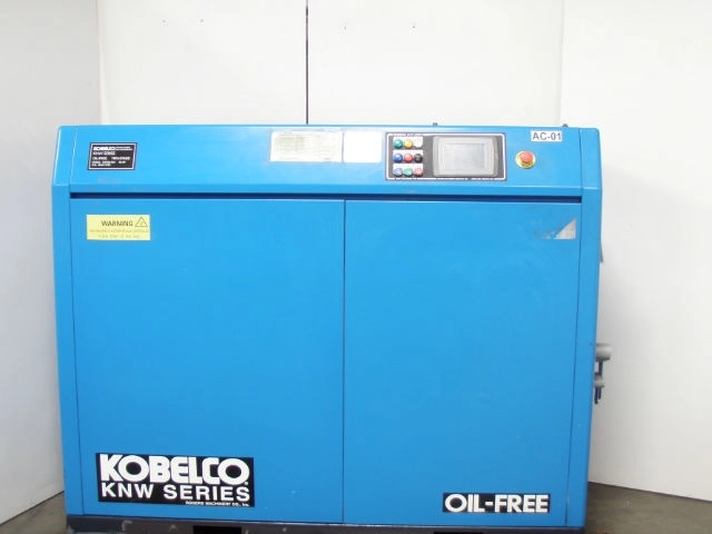 Kobelco-Domnick Hunter Rotary Screw Air Compressor with Heatless Desiccant Dryer