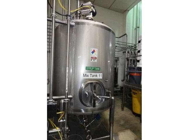 Cherry Burrell 1,000 Gallon Agitation Mixing Tank