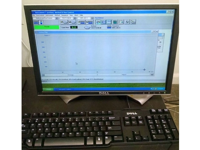 HP 5890 Series II GC with FID, Autosampler, Computer and Software