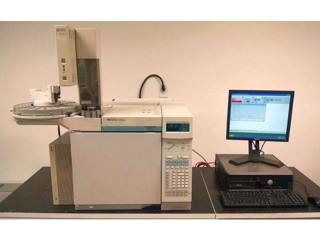 HP 6890 GC with FID, Autosampler, Computer and Software