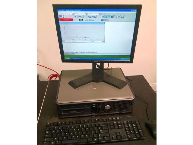 HP 6890 GC with FID, Autosampler, Computer and Software.