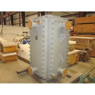 2063 Sq Ft Alfa Laval  Stainless Steel Compabloc Heat Exchanger