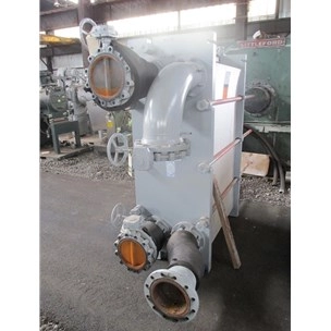 2460 Sq Ft Alfa Laval  Stainless Steel Plate Heat Exchanger