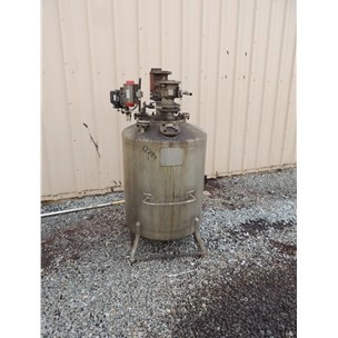 100 Gal Alloy Fab Stainless Steel Pressure Vessel