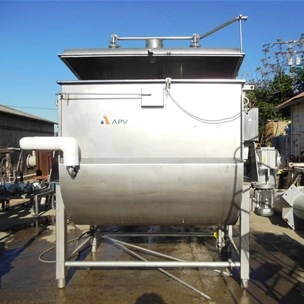 120 Cu Ft APV SS Paddle Mixer