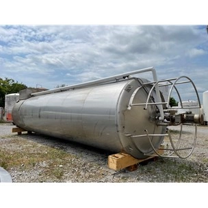 10000 Gal Cherry-Burrell Stainless Steel Tank