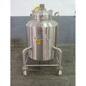 130 Gal Cherry-Burrell 316L-SS Stainless Steel Reactor Body