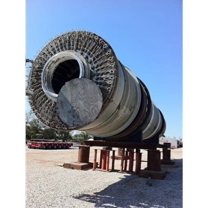 144 " Dia Davenport Rotary Steam Tube Dryer