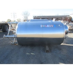 700 Gal DCI Inc. 316-SS Stainless Steel Reactor Body