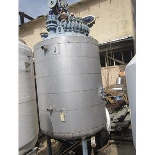 500 Gal De Dietrich Glass Lined Reactor