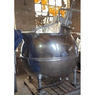 500 Gal Groen Stainless Steel Kettle