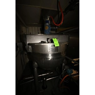 100 Gal Hamilton Tanks Stainless Steel Kettle