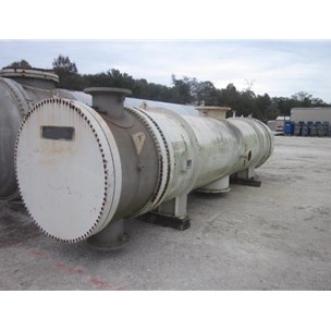 9425 Sq Ft Harris  Stainless Steel Shell &amp; Tube Heat Exchanger