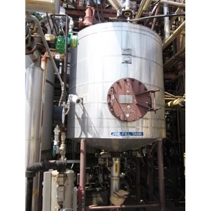 1400 Gal Hebeler 304L-SS Pressure Vessel