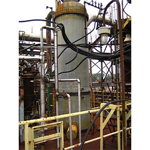 3677 Sq Ft Industrial Process Equipment Stainless Steel Shell &amp; Tube Heat Exchanger