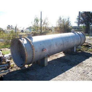 3900 Sq Ft Kennedy Tank Stainless Steel Shell &amp; Tube Heat Exchanger