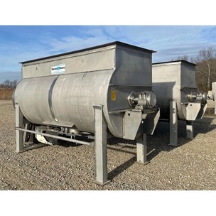 200 Cu Ft Marion Stainless Steel Paddle Mixer