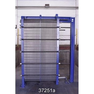 5732 Sq Ft Mueller Stainless Steel Plate Heat Exchanger