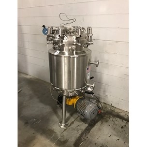 39 Gal Precision Stainless  Inc Stainless Steel Reactor