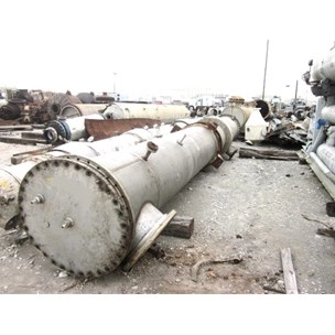 Used 1248 Sq Ft Tolan Stainless Steel Shell &amp; Tube Heat Exchanger For Sale