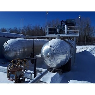 115 Ton Trinity Industries SA-612 Bulk Liquid CO2 Pressure Vessel