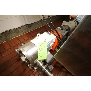 7.5 HP Waukesha SS Positive Displacement Pump