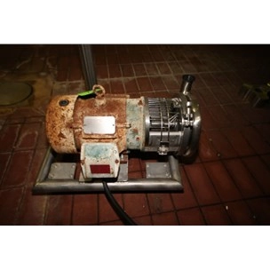Used Waukesha 5 HP Stainless Steel Centrifugal Pump For Sale