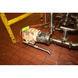 Used Waukesha SS Positive Displacement Pump For Sale