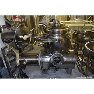 25 HP Westfalia BKA35-86-0 Disc Centrifuge