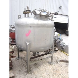 500 Gal Paul Mueller 316-SS Pressure Vessel