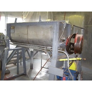 Used 19 Cu Ft Stainless Steel Ribbon Blender For Sale