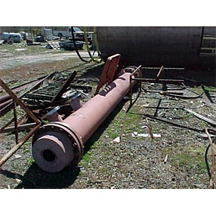 Used 730 Sq Ft Stainless Steel Shell &amp; Tube Heat Exchanger For Sale