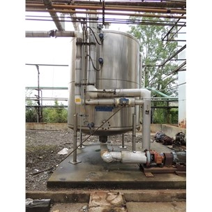 Used 500 Gal Stainless Steel Tank For Sale