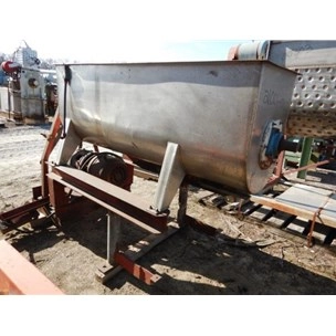 Used 18 Cu Ft SS Ribbon Blender For Sale