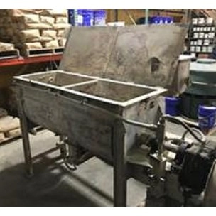 Used 10 Cu Ft SS Ribbon Blender For Sale