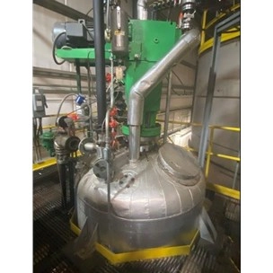 2550 Gal Mueller Stainless Steel Reactor