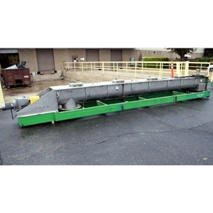 14 " Wide KWS Manufacturing Company Ltd. SS Conveyor