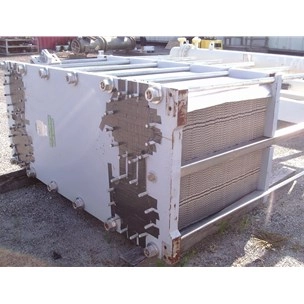 UNUSED 4000 Sq Ft Schmidt API SS Plate Heat Exchanger