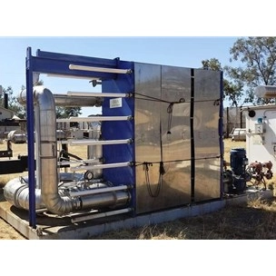 9910 Sq Ft GEA PHE Systems NA Inc. Stainless Steel Plate Heat Exchanger