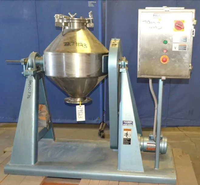 2.4 Cu.Ft. Paul O Abbe Double Cone Rota Cone Blender