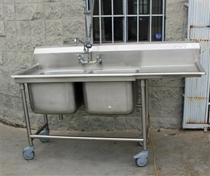 Advance Tabco Stainless Steel Washing Sink, Model 94-22-40-24R