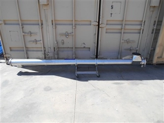 10 Ft. Stainless Steel Screw Conveyor