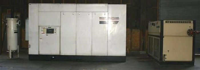 Ingersoll Rand Model EPE350-2S two stage rotary screw compressor