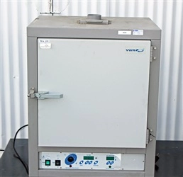One used VWR Oven, 105-180 deg. C.